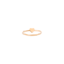 Mini Heart Ring - 9k Rose Gold