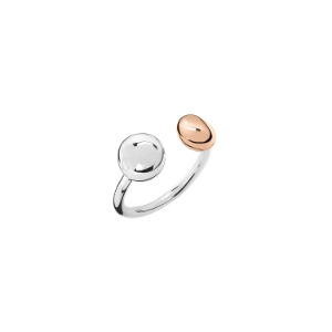 Pepita Ring - 9k Rose Gold, Silver