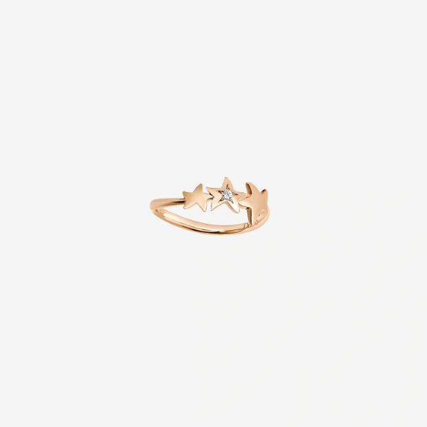 Bague Stellina Or Rose & Diamant Blanc