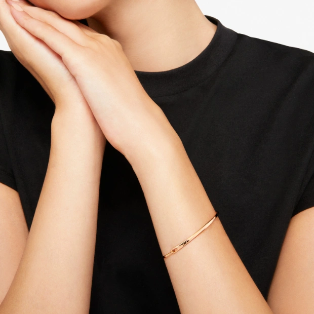 Bracciale Bangle Essentials Oro Rosa