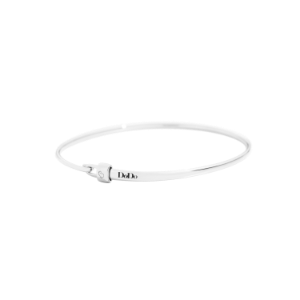 Essentials Bangle With Stopper - Silver