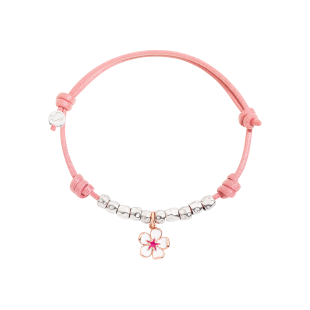 Cord Bracelet Flower