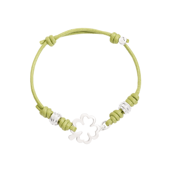 DoDo Four-leaf Clover Cord Bracelet