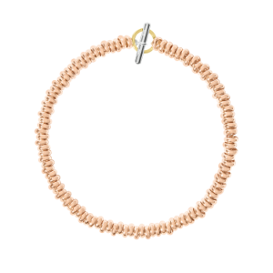 Bracelet Rondelle - Or Rose 9k, Or Jaune 18k, Argent