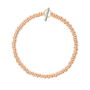 Rondelle Bracelet - 9k Rose Gold, 18k Yellow Gold, Silver