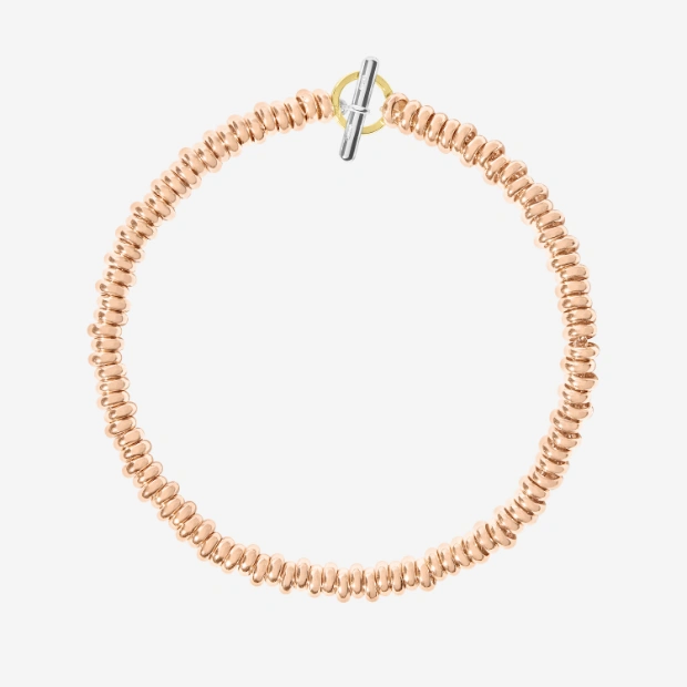 Armband Rondelle Roségold