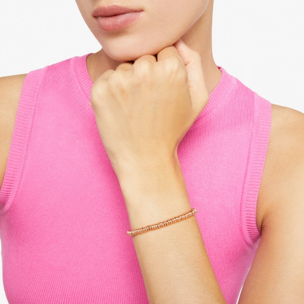 Armband Rondelle Roségold