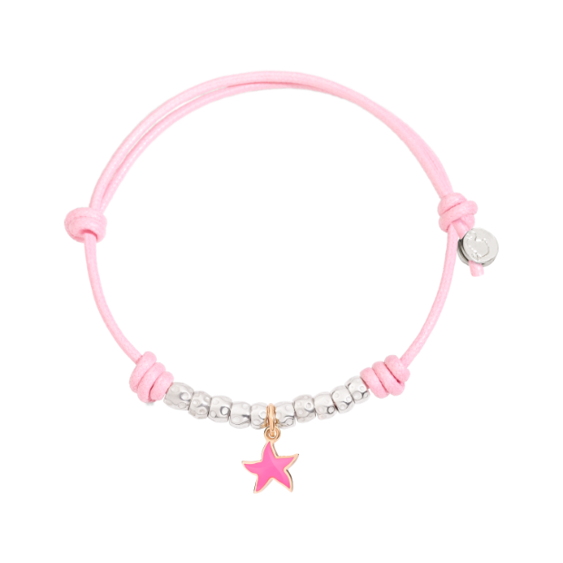 Bracelet With Granelli And Star