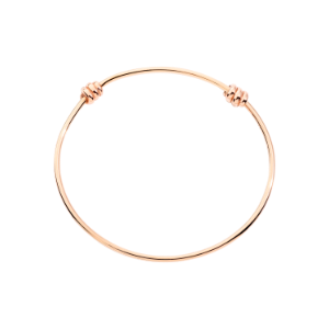 Nodo Bangle - 9k Rose Gold