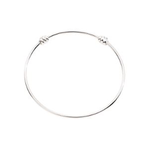 Nodo Bangle - Silver