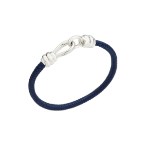 Nodo Bracelet - Silver, Cotton