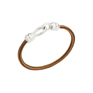 Bracelet Nodo - Argent, Coton