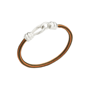 Nodo Bracelet - Silver, Cotton