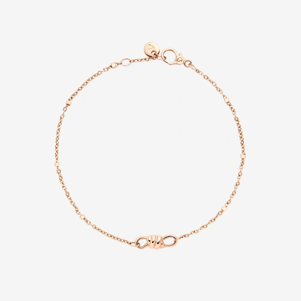 Bracciale Nodo Oro Rosa