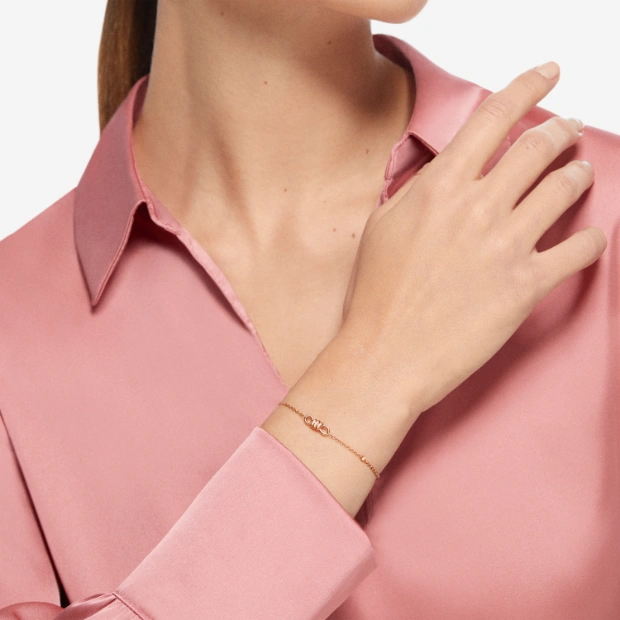 Bracciale Nodo Oro Rosa