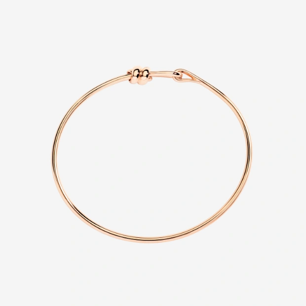 Rose Gold Nodo Bangle Bracelet