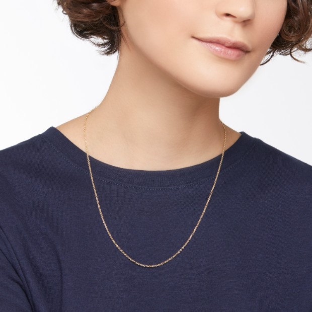Essentials Necklace In 18k Rose Gold