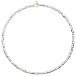 Granelli Necklace - Silver, 18k Yellow Gold