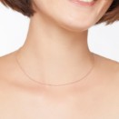 Halskette Bollicine - Roségold 9k