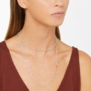 Halskette Essentials - Roségold 9k, Silber
