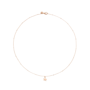 Mini Star Necklace - 9k Rose Gold