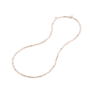 Collana Mini Granelli - Oro Rosa 9k, Argento, Acciaio