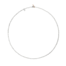 Mini Granelli Necklace - Silver, 9k Rose Gold, Steel