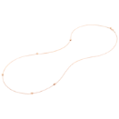 Lange Halskette Nodo - Roségold 9k