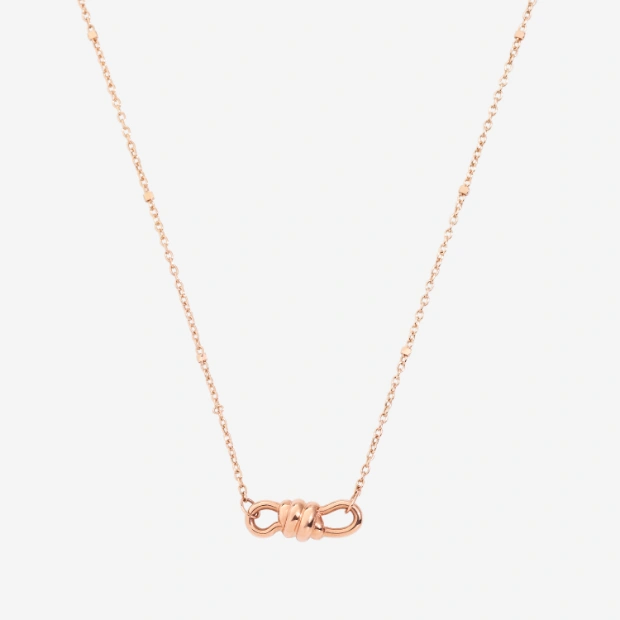 Rose Gold Nodo Choker Necklace
