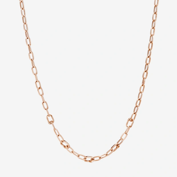 Gold Plated Silver Openable Link Necklace