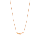 Collier Stellina - Or Rose 9k