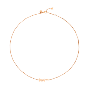 Collier Stellina - Or Rose 9k