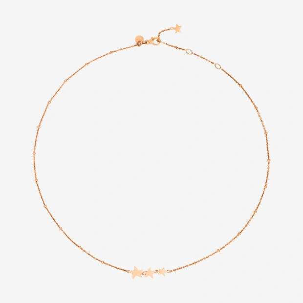 Collier Stellina Or Rose
