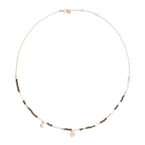 Collana Moon & Sun - Oro Rosa 9k