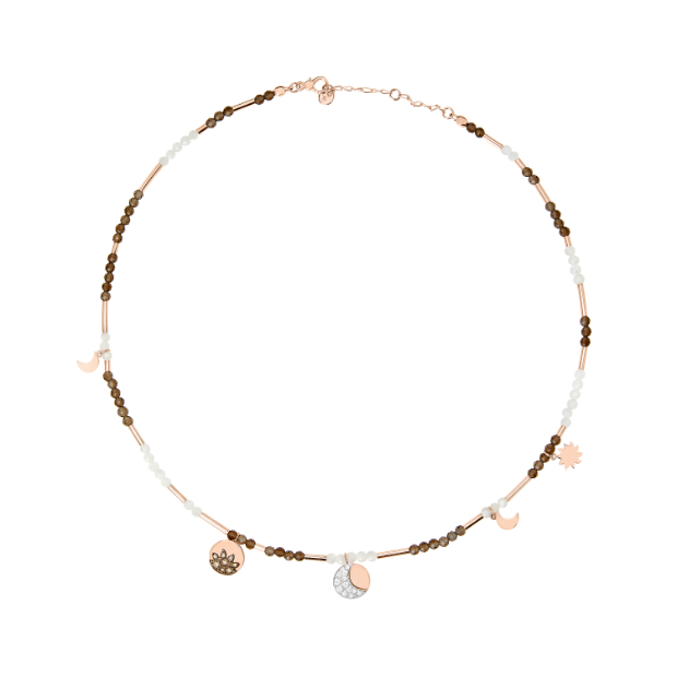Collana Moon & Sun