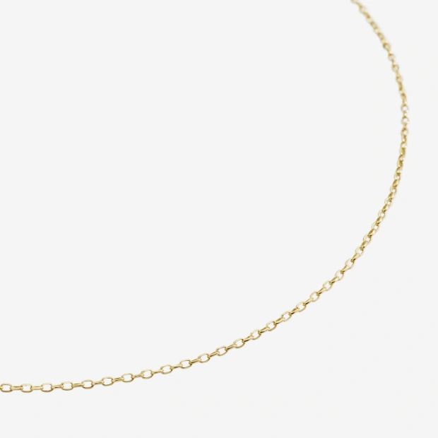 Yellow Gold Essentials Necklace