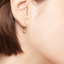 Essentials Hoop Earring - 18k Yellow Gold