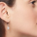 Essentials Hoop Earring - 18k White Gold