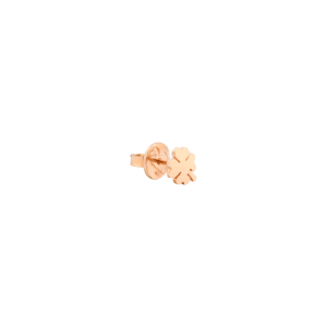 Orecchino Quadrifoglio - Oro Rosa 9k