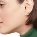 Pepita Earring - 9k Rose Gold, Silver