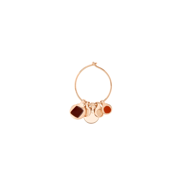 Ohrringe „hoop“ Bazaar Grosses Modell