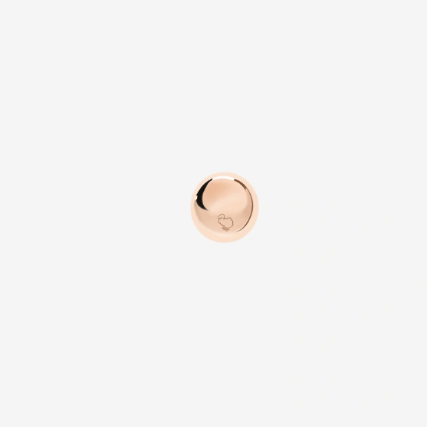 Rose Gold Pepita Stud Earring