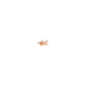 Orecchino Farfalla - Oro Rosa 9k