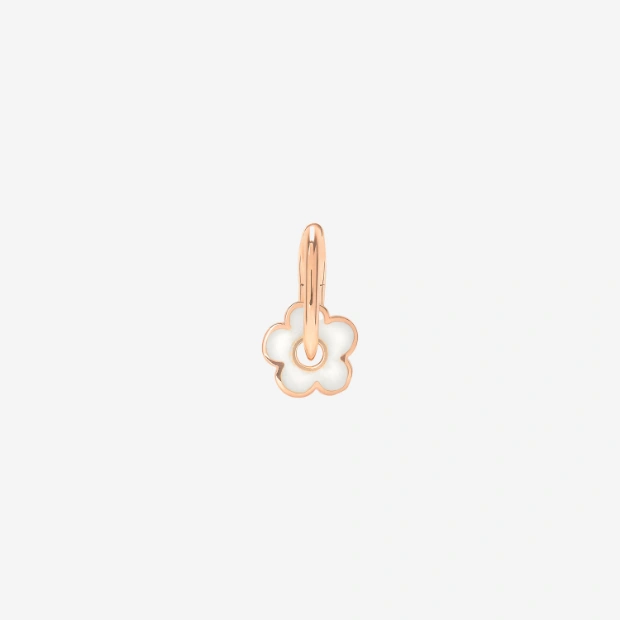 Creole Blume Roségold Und Emaille