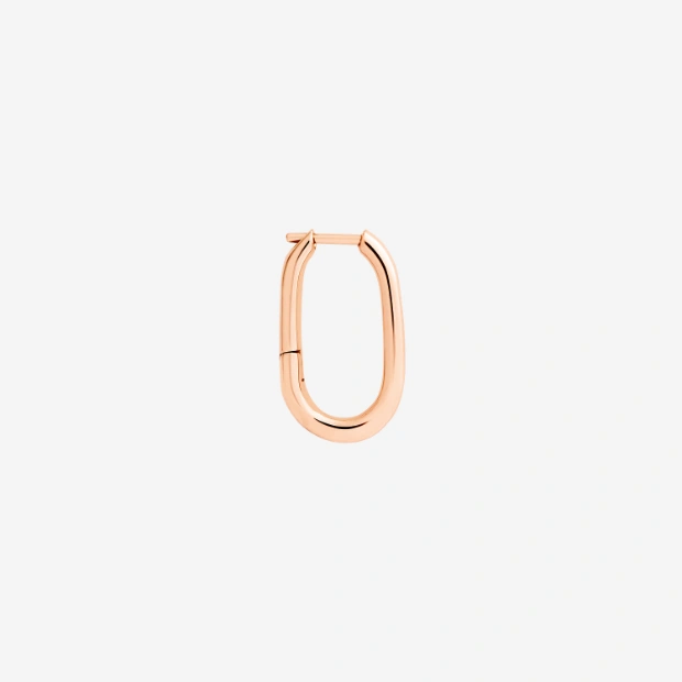 Rose Gold Essentials Hoop Earring