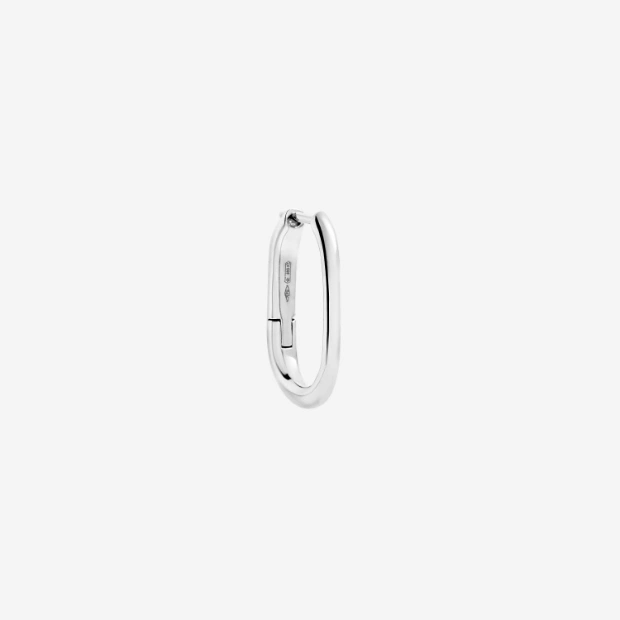 Boucle D'oreille Créole Essentials Argent