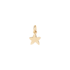 Star Charm - 18k Yellow Gold