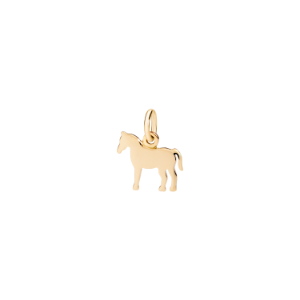 Horse Charm - 18k Yellow Gold