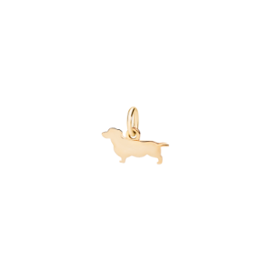 Colgante Perro Salchicha - Oro Amarillo 18k