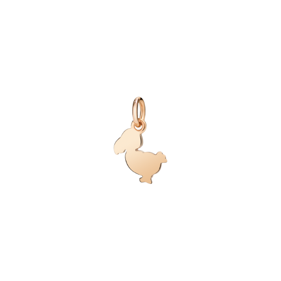 Rose Gold Dodo Junior Charm